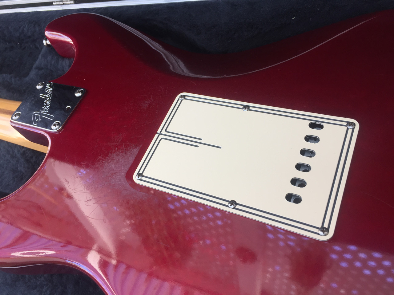 Fender AMERICAN STANDARD STRATOCASTER 1995 "Matching Headstock" w/Streamline pickguard etc. SOLD
